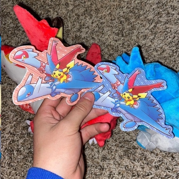 Pikachu riding latios and pikachu riding latios plush - Picture 5 of 8